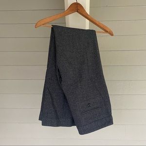 Raffaela Charcoal Mid Rise Dress Pants